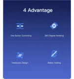 هولدر و پایه نگهدارنده موبایل یسیدو مدل C139 - Image 4