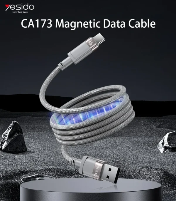 کابل USB به تایپ سی یسیدو مدل CA173 فست شارژ 18 وات - Image 3