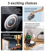 شارژر وایرلس یسیدو مدل DS26 - Image 4