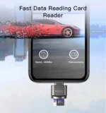 کارت خوان و رم ریدر آیفون یسیدو مدل GS18 - Image 4