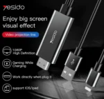 کابل تبدیل لایتنینگ به HDMI یسیدو مدل HM04 - Image 3