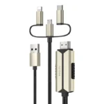 کابل HDMI سه سر یسیدو مدل HM14