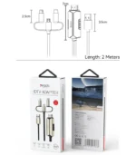 کابل HDMI سه سر یسیدو مدل HM14 - Image 2