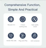 گیرنده صدا بلوتوثی یسیدو مدل YAU25 - Image 4