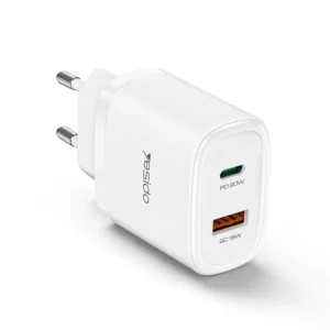 شارژر دیواری 20 وات یسیدو مدل YC47 سفید