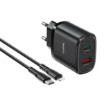 شارژر دیواری 20 وات یسیدو مدل YC47 مشکی