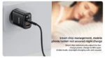 آداپتور شارژر دیواری یسیدو مدل YC68 فست شارژ - Image 5