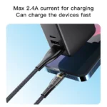 کابل تبدیل USB به تایپ سی یسیدو مدل CA104 - Image 3