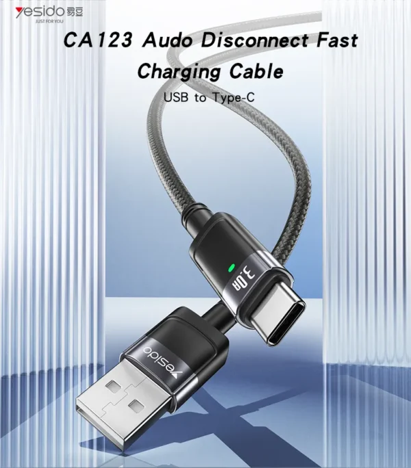 کابل USB به تایپ سی یسیدو مدل CA123C - Image 3